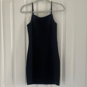 1. State Elegant Black Mini Dress